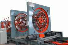 Ligne de production de cage de pile intelligente