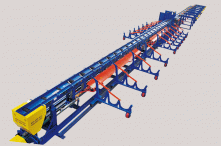 Ligne de production de cisaillement de barreaux intelligents