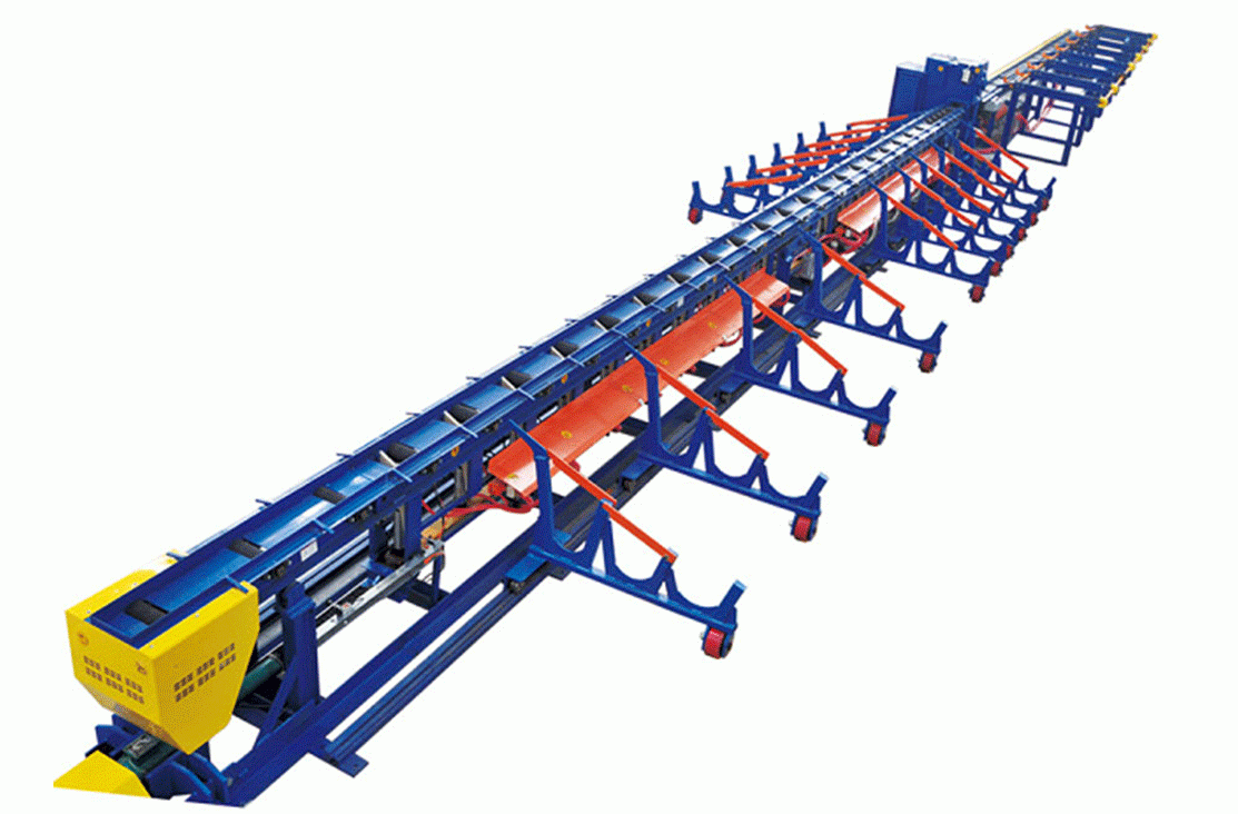 Ligne de production de cisaillement de barreaux intelligents