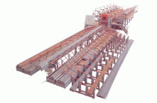 Ligne de production de cisaillement de barreaux intelligents