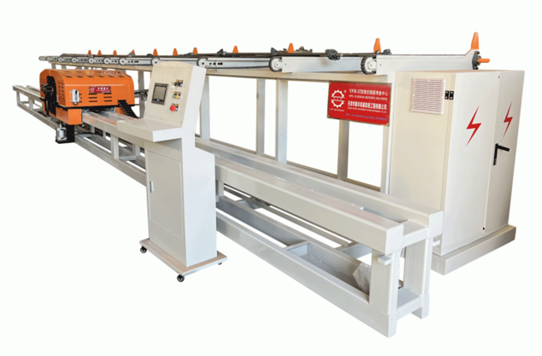 Ligne de production de flexion des barres d'armature intelligente