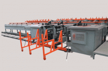 Ligne de production de flexion des barres d'armature intelligente