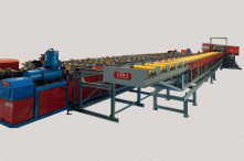 Smart Rebar Sciage et filetage Ligne de production