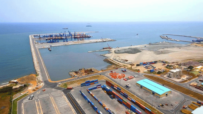 Port Bata de Guinée équatoriale