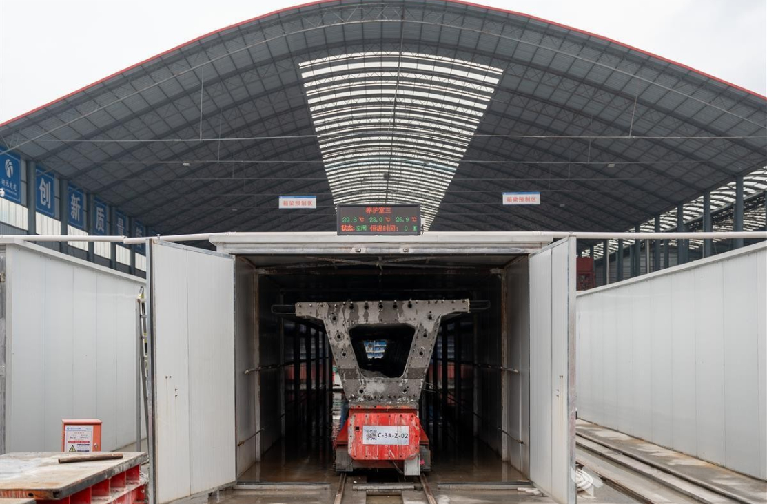 Ligne de production de pont préfabriquée intelligente