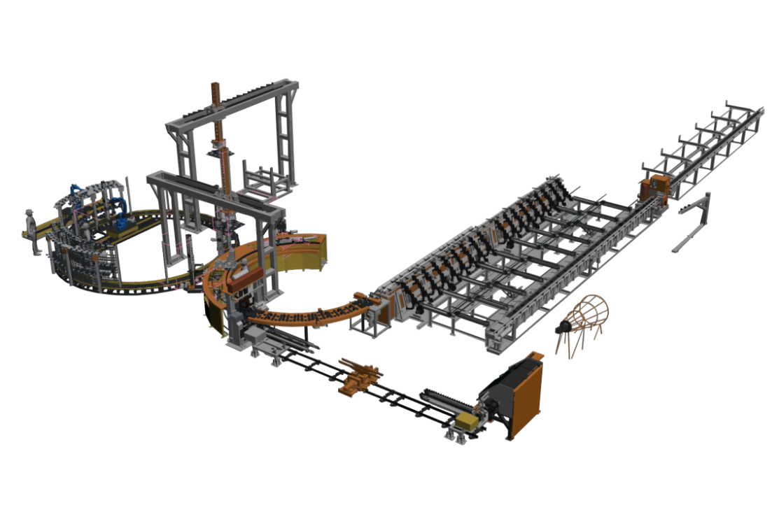 Smart Shield Tunnel Segment Ligne de production