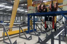 Ligne de production de structure en acier intelligent