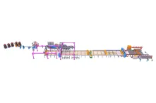 Ligne de production de composants en béton préfabriqué intelligent