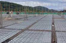 Ligne de production de composants en béton préfabriqué intelligent